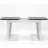 Masa Modalife White Avrupa table, Alb, 163x99x76