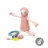 Jucarie educativa BabyOno 1465 pentru carucior Sloth Lenny