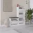 Antreu MLAND Dude Bench Shoe Cabinet White