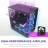 Carcasa fara PSU NZXT H9 Flow, 2xUSB 3.2, 1xType-C, 4x120mm, 2xTG, 2x Mesh Panels, Black