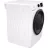 Masina de uscat rufe GORENJE DNE8B, Standard, 8 kg, Cu condensare, 16 programe, Alb, Negru, B