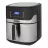 Friteuza Noveen AF550, 1600 W, 6.5 l, Negru, Inox