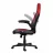 Игровое геймерское кресло TRUST GXT 703R RIYE - Black/Red, PU leather and breathable fabric, adjustable gaming chair with a strong frame, flip-up armrests, Class 4 gas lift, up to 140kg