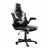 Игровое геймерское кресло TRUST GXT 703W RIYE - Black/White, PU leather and breathable fabric, adjustable gaming chair with a strong frame, flip-up armrests, Class 4 gas lift, up to 140kg