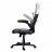 Игровое геймерское кресло TRUST GXT 703W RIYE - Black/White, PU leather and breathable fabric, adjustable gaming chair with a strong frame, flip-up armrests, Class 4 gas lift, up to 140kg