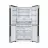 Frigider GORENJE NRM8182MX, 427 l, Gri, A++