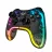 Gamepad SVEN GC-5050, 4 axes, D-Pad, 2 mini joysticks, 14 buttons, Smartphone holder, Vibration feedback, RGB, 800mAh, Bluetooth, Transparent.