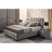 Кровать Ambianta Fancy, Серый, 140x200