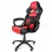 Игровое геймерское кресло AROZZI Monza, Black/Red, PU Leather, max weight up to 90-95kg / height 160-180cm, Tilt Angle 12°, Fixed Armrests, Wood Frame, Nylon wheelbase, Gas Lift 4class, Small nylon casters, W-17kg