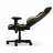 Игровое геймерское кресло DXRacer DRIFTING-23-L-NY-X1, Black/Yellow, EPU Leather, Recline 90°-135°, 3D Armrests, Head and Lumbar cushions, Aluminium wheelbase, 2.36" PU Caster, W-23.5kg