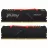 Модуль памяти KINGSTON 32GB (Kit of 2*16GB) DDR4-2666 FURY®, Beast DDR4 RGB, PC21300, CL16, 1Rx8, 1.2V, Auto-overclocking, Asymmetric BLACK low-profile heat spreader, Dynamic RGB effects featuring Kingston FURY Infrared Sync technology, Intel XMP Ready (Extreme Me