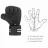 Перчатки для тренировок Maraton Super Grip SG1212BK, XL, Черный