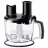 Blender BRAUN MQ5277BK, 1000 W, 1.5 l, 0.6 l, Negru, Gri