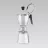 Cafetiera Maestro Mr-1666-3, 0.15 l, Inox