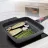 Tigaie grill Maestro Mr-4826, 26x26 cm, Aluminiu, Granite antiaderenta, Gri