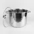 Cratita cu capac Maestro Mr-3517-18, 18 l, 32x24, Inox