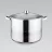 Cratita cu capac Maestro Mr-3517-18, 18 l, 32x24, Inox