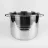 Cratita cu capac Maestro Mr-3517-18, 18 l, 32x24, Inox