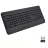 Tastatura fara fir LOGITECH K650, Media controls, F-keys, Spill-resistant, Palm rest, 2xAA, 2.4Ghz+BT, EN/RU, Graphite. PN: 920-010945RUS