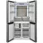 Холодильник SHARP SJ-NFA35IHXIE-EU, 488 л, Серебристый, E
