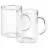 Кружка Delonghi Glass cups DeLongh DLSC320, Set 2