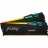 Модуль памяти KINGSTON 64GB DDR5-5600MHz Kingston FURY Beast RGB, KF556C36BBEAK2-64