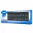 Tastatura fara fir SVEN KB-C2300W, USB, Black, Rus/Ukr/Eng