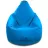 Бин Бэг кресло-мешок AG Груша из Оксфорда L, голубого цвета
