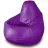 Bean Bag AG Pară XL MAX, Ecopiele, Violet