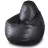 Bean Bag AG Pară XL MAX, Ecopiele, Negru