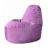 Бин Бэг кресло-мешок AG Люкс из велюра, фиолетового цвета