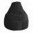 Bean Bag AG Lux din velur, Negru