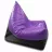 Bean Bag AG Max Piramidă XL Violet/Negru