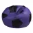 Bean Bag AG Ares XL, Violet/Negru