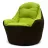 Бин Бэг кресло-мешок AG БигБосс BM5859, черно/зеленый