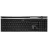 Tastatura fara fir SVEN KB-E5500W, Multimedia, 1xAA, EN/RU, Black/Silver