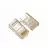 Conector RJ45 GEMBIRD Modular plug 8P8C for solid LAN cable, 30u" gold plated