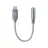 Адаптер Cellular Line Adapter Lightning to 3.5mm Jack, Gray