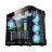 Carcasa fara PSU 1STPLAYER SP9 BLACK, ATX w/o PSU, 2*4 mm tempered glass Front & Side Panoramic panels