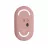 Gaming Mouse LOGITECH Logitech Wireless Pebble Mouse 2 M350s Tonal Rose, Slim, compact Bluetooth mouse with a customizable button, 400-4000 dpi, Nano receiver, Multi-device pairing, Silent click