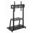 Настенное крепление GEMBIRD TV floor stand with caster wheels, 37" - 100", Gembird "TVS-100F-01", max. 150 kg, max. VESA 800 x 600, Steel, Dimensions: 1050 x 570 x 1785 mm, Black