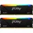 Модуль памяти KINGSTON 32GB (Kit of 2*16GB) DDR4-3600  Kingston FURY® Beast DDR4 RGB, PC28800, CL18, 1.35V,  Auto-overclocking, Asymmetric BLACK low-profile heat spreader, Dynamic RGB effects featuring Kingston FURY Infrared Sync technology, Intel XMP Ready  (Extreme Memor