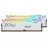 RAM KINGSTON 32GB (Kit of 2*16GB) DDR5-6400  Kingston FURY® Beast DDR5 White RGB EXPO, PC51200, CL32, 1Rx8, 1.4V, Auto-overclocking, Asymmetric WHITE Large heat spreader, Dynamic RGB effects featuring HyperX Infrared Sync technology, AMD® EXPO v1.1 and Intel® Ext