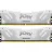 Модуль памяти KINGSTON 64GB (Kit of 2*32GB) DDR5-6000  Kingston FURY® Renegade White DDR5, PC48800, CL32, 1.35V, 2Rx8, Auto-overclocking, Symmetric WHITE Large heat spreader, Intel XMP 3.0 Ready  (Extreme Memory Profiles)