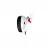 Игровые наушники HyperX Bluetooth + Wired headset Headset  HyperX Cloud Mini, White/Red, Rotating earcups, Microphone built-in, Recommended for gamers ages 8-12, Volume level below 85dB, Frequency Response: 20Hz-20kHz, BT5.2 + Detachable 3.5 jack (1.3m) braided cable