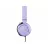 Игровые наушники HyperX Headset HyperX Cloud Mini, Lavender, Rotating earcups, Microphone built-in, Recommended for gamers ages 8-12, Volume level below 85dB, Frequency Response: 20Hz-20kHz, Cable length:1.2m, 3.5 jack