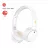 Наушники с микрофоном EDIFIER Edifier WH500 white Wireless On-Ear Headphones, Bluetooth V5.2, 30mm dynamic driver, 40 hours playtime, Fast charge, Edifier Connect app, foldable