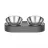 Hrana uscata Petkit Petkit Fresh Nano Metal Feeding Bowl, 304 stainless steel (food grade), Size:330*160*87.7mm,Two Adjustable angles 0* or 15*, with basement, higher height helps the cats eat comfortable