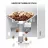 Hrana uscata Petkit Petkit Fresh Element SOLO Smart Pet Feeder, Wi-Fi and Bluetooth connection, 304 stainless steel, Capacity: 3L, Normal dry food, freeze dried food, App control, Dual-power system, Size 316*167*296mm, white