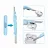 Салфетки GEMBIRD Gembird 7-in-1 universal cleaning kit (CK-LCD-07), incl. cleaning spray bottle, micro fibre wiper, keyboard key puller, retractable brush and special earphone cleaning tool, portable design